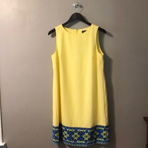 Aline Dress with Border